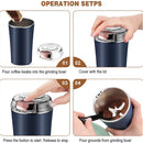 Portable 4-Blade Mini Grinder & Blender for Home & Office