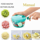 Food Chopper, Compact & Powerful Hand Held Vegetable Chopper / Blender